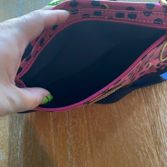 Pink Polka Dot Fossil Crossbody Bag - Picture 6 of 6